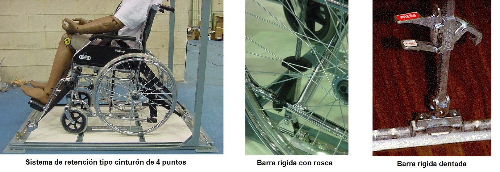 Adaptacin de vehculos para la instalacin de anclajes para silla de ruedas